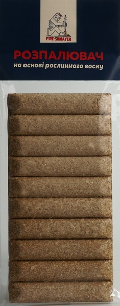 Разжигатель Fire Shmayer на основе растительного воска 10 шт.