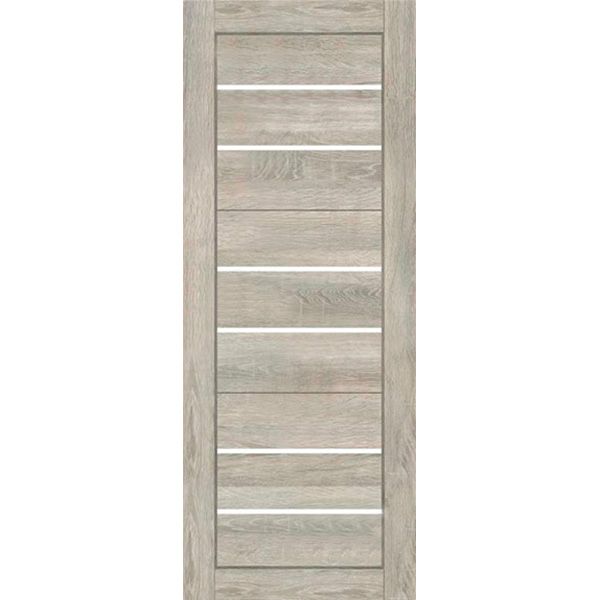 Дверне полотно ОМіС Lego 03 ПО 600 мм дуб світло-сірий