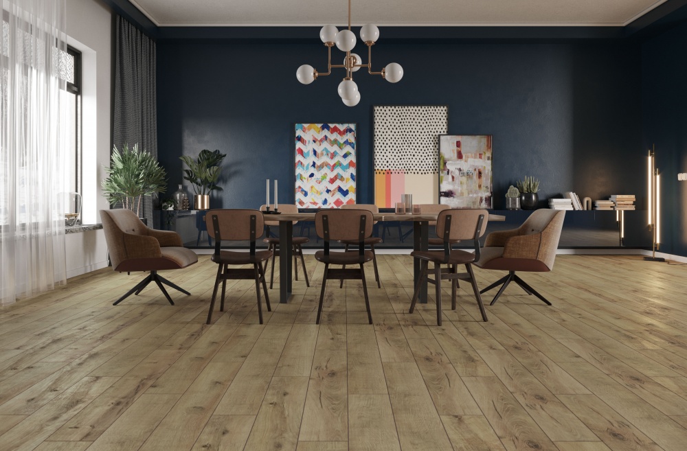 Ламінат водостійкий Classen Casa Prima 4V WR дуб хорслі 32/АС5 7 мм (62907)