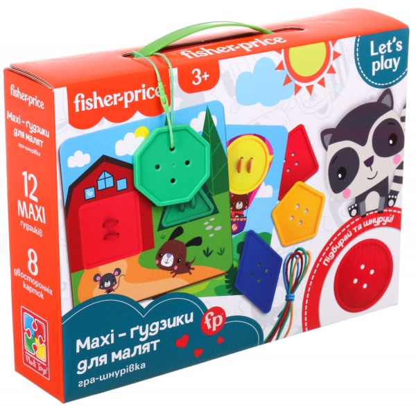 Гра настільна Fisher Price Maxi-гудзики VT2905-22