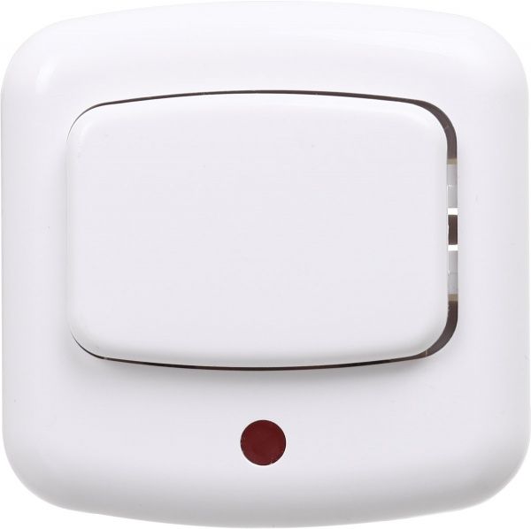 Кнопка дзвінка AMPERIA А-893 білий