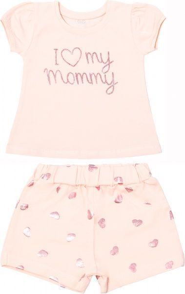 Комплект Фламинго для девочек розовый р.68 124-427 