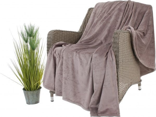 Плед Cinder 200x220 см коричневий La Nuit 