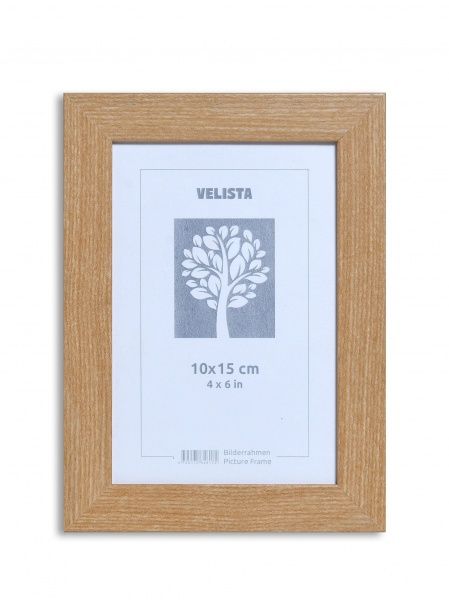 Рамка для фотографии со стеклом Velista 20BW-3206-11v 10x15 см бежевый 
