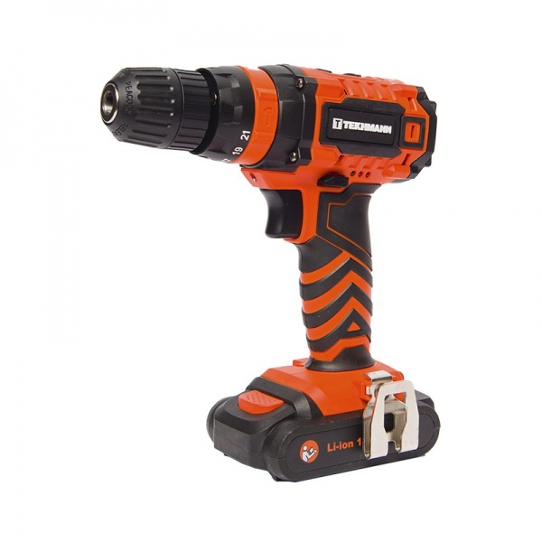 Шуруповерт ударний акумуляторний Tekhmann TCD-18 Li 2.0 851219