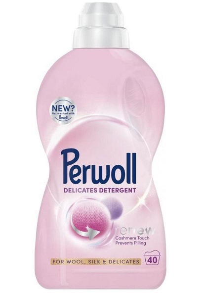 Гель для машинной и ручной стирки Perwoll для шерсти, шелка и деликатных тканей 2 л