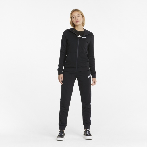 Джемпер Puma POWER Full-Zip Hoodie 84711901 р. M черный