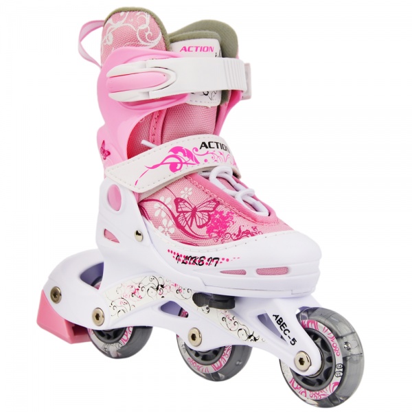 Комплект роликів Action PINKY PW117C6PW30905/26-29 pink