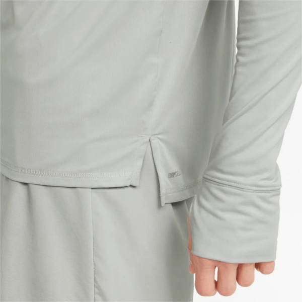 Футболка Puma RUN FAV 1 4 ZIP 52021119 р.L сірий