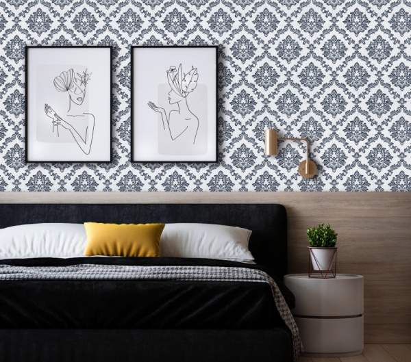 Шпалери вінілові на флізеліновій основі Vinil Голден декор ДХV-1490/3 1,06x10,05 м 