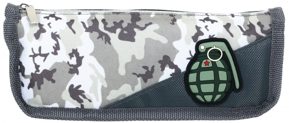 Пенал на блискавці YM8565 21x4.5x7 см Bourgeois різнокольоровий