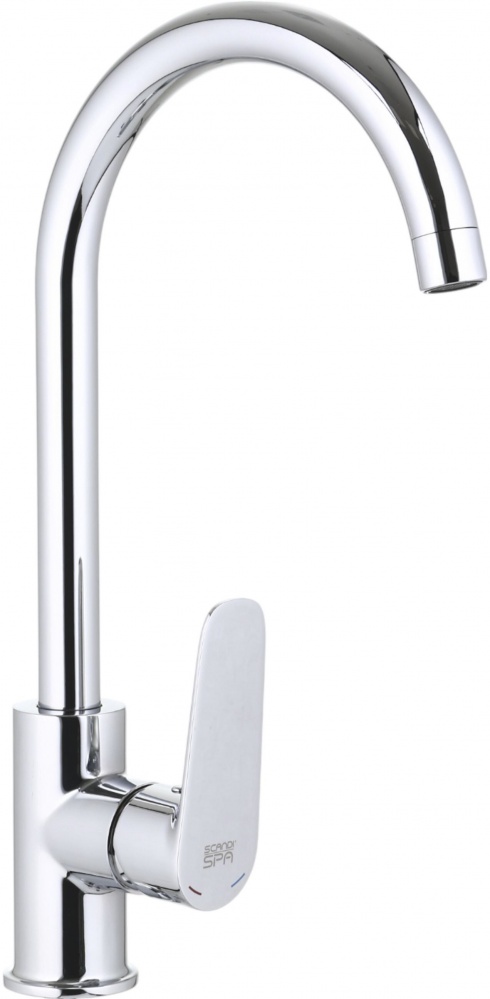 Смеситель для кухни ScandiSPA Mali хром