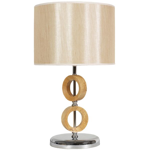 Лампа настольная Candellux Anello 41-01108 бежевый