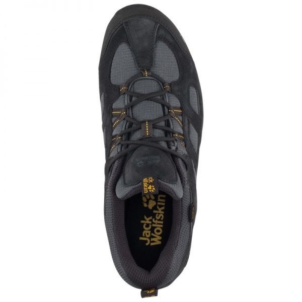 Кросівки Jack Wolfskin VOJO HIKE 2 TEXAPORE LOW M 4032361-6350 р.9,5 темно-сірий