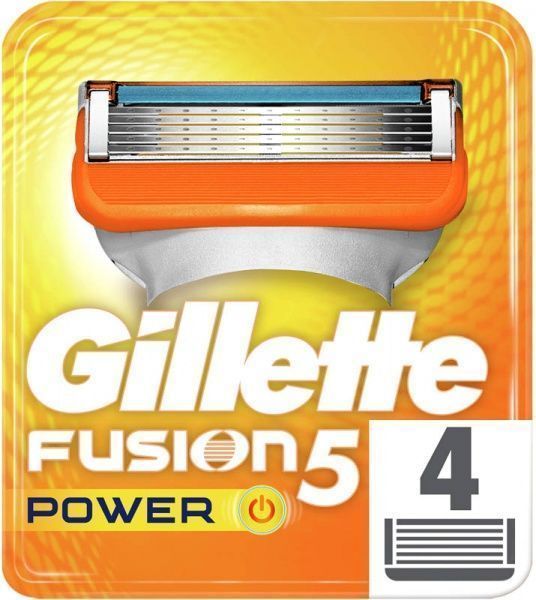 Сменные кассеты Gillette Fusion 5 Power 4 шт.
