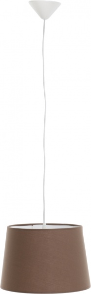 Светильник подвесной Corep Mini-Tambour 1x100 Вт E27 коричневый 5356 