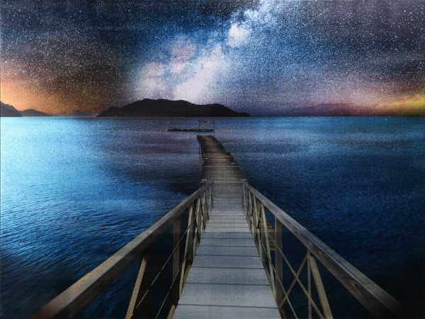 Картина silver Milky Way 85x113 см Styler CA-13113 