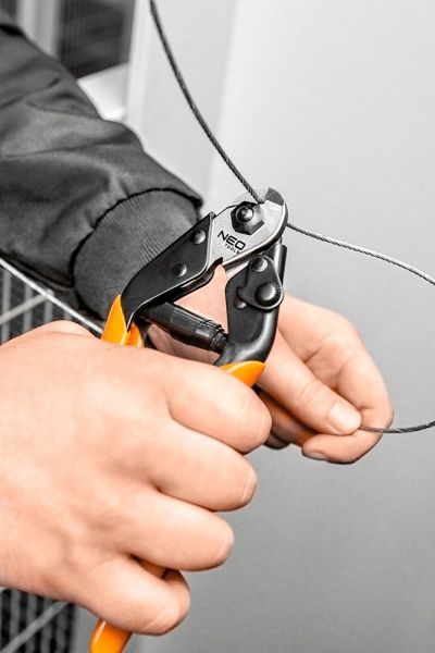 Ножницы по металлу NEO tools 01-512 для резки арматуры и стального троса 