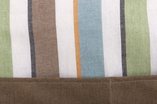 Фартук Scotland Green зеленая полоска с коричневым La Nuit