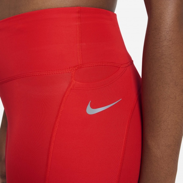 Лосины Nike W NK DF FAST CROP CZ9238-673 р.XS красный