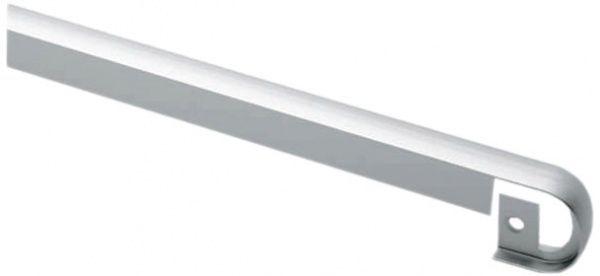 Накладка алюминиевая прямая ДС Люкс Форм R6 600x28x1 мм