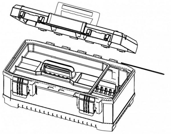 Ящик для інструментів Stanley Fatmax 23