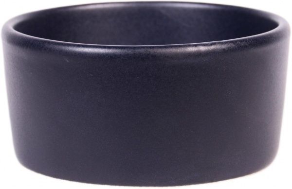 Соусник 280 мл 11 см Блек Мат Manna Ceramics