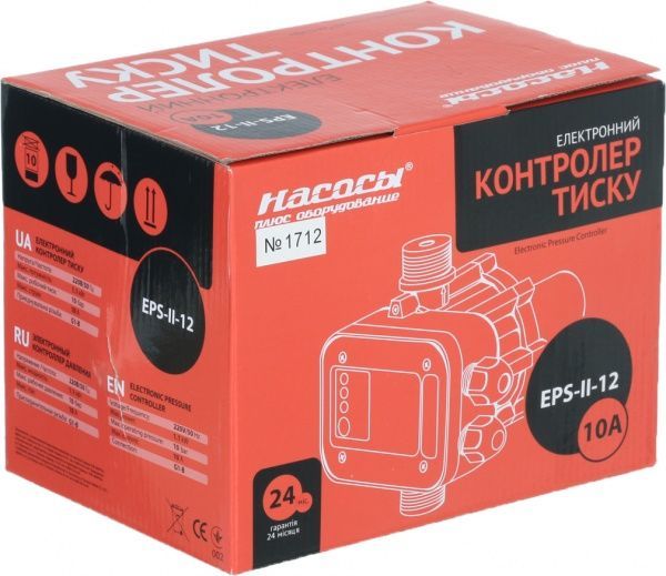 Контроллер давления Насосы плюс оборудование EPS-II-12