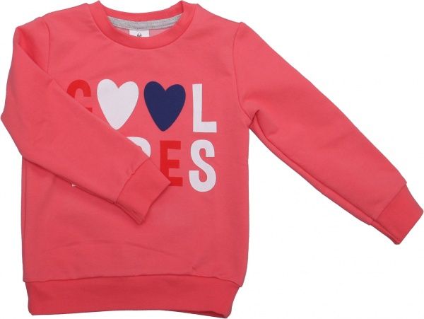 Джемпер детский Роза 190136 р.104 коралловый 