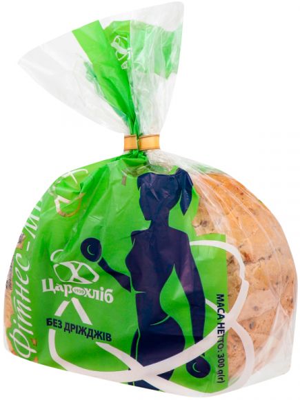 Хлібці Цар хліб нарізний бездріжджовий Фітнес-мікс 300 г (4820159021543)