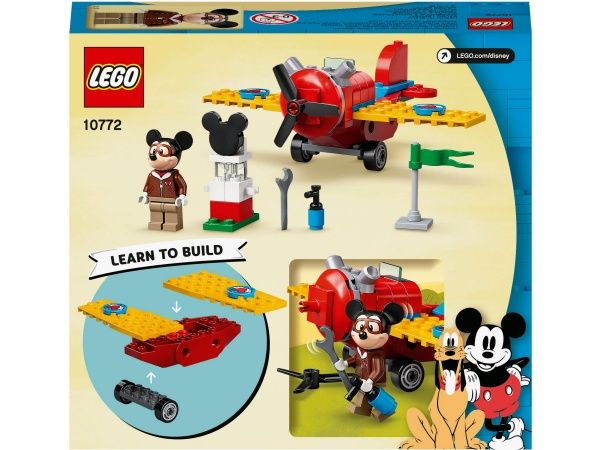 Конструктор LEGO Disney Винтовой самолёт Микки 10772