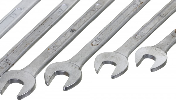 Набор ключей накидных ВИЗ 8 шт в сумке 5531