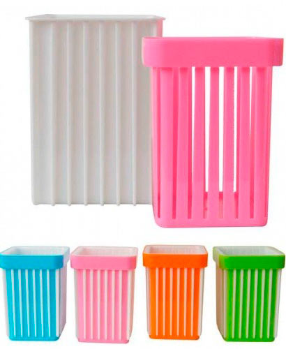 Підставка для ручок пластикова 10*8,5 см 12/144