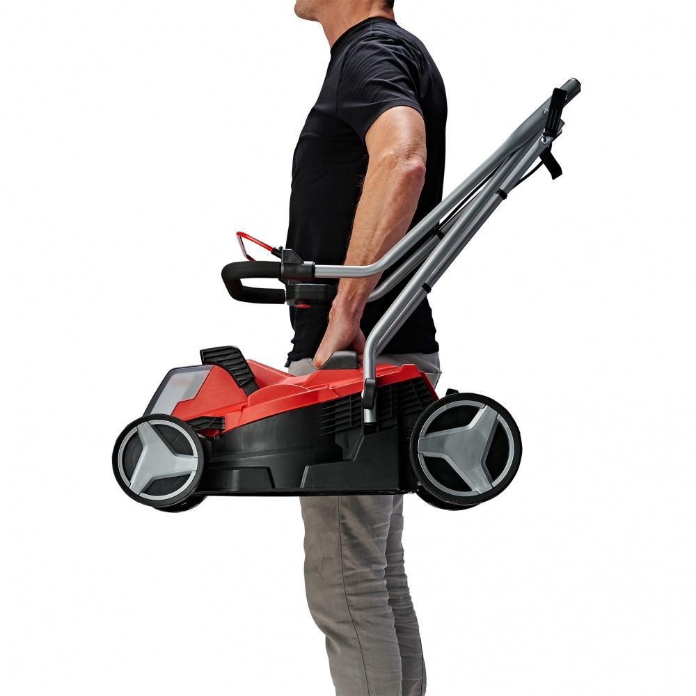 Газонокосарка акумуляторна Einhell PXC GE-CM 18/33 Li Kit 4.0 Ah 3413266+4512159