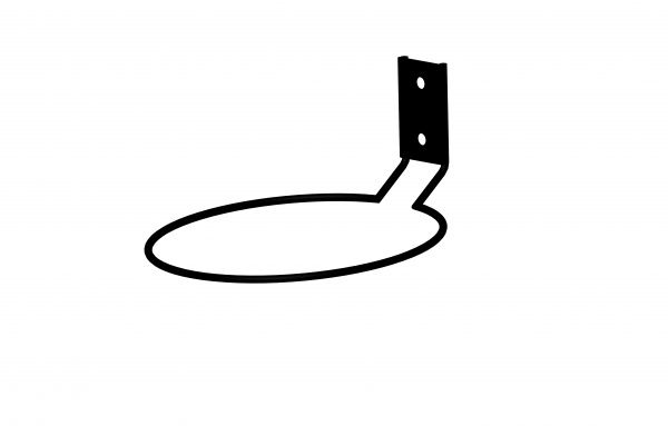 Держатель под круглый вазон ф140