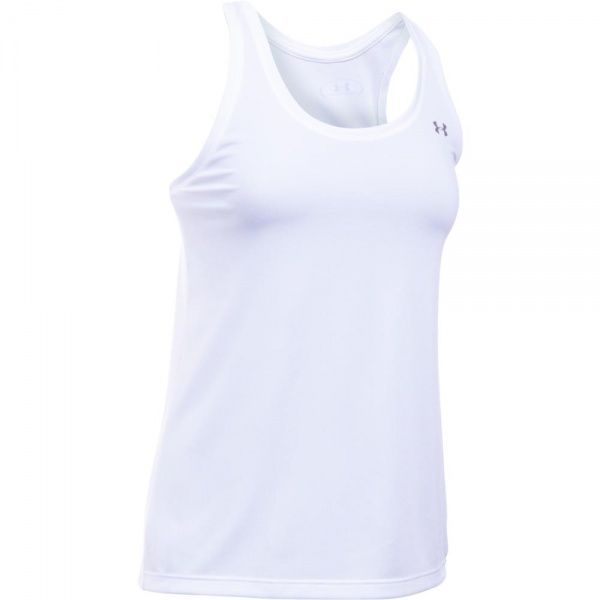 Майка Under Armour Tech Tank - Solid 1275045-100 M білий
