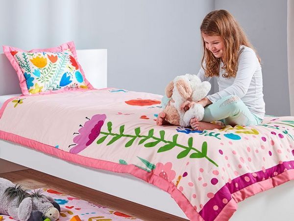 Одеяло детское Лана Цветущий Сад Dormeo 140x200 разноцветный 110049170 