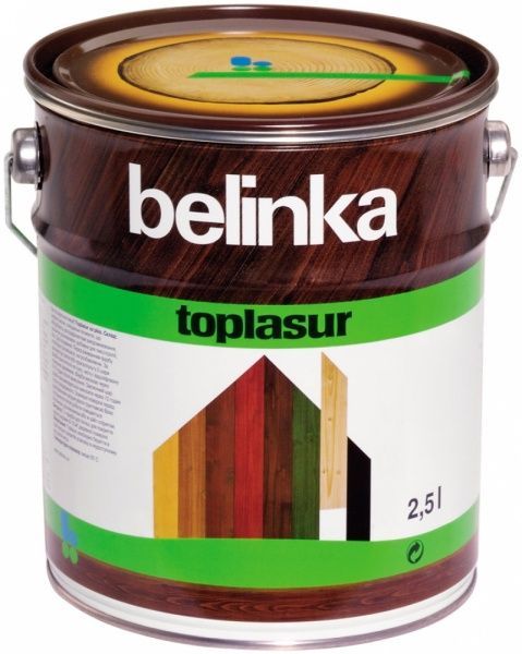 Фарба-лазур Belinka Toplasur 23 махонь напівглянець 2,5 л