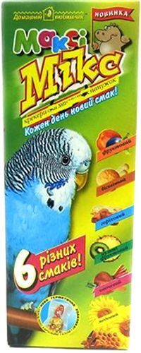 Крекер Максі для папуг Мікс 6 смаків 22277