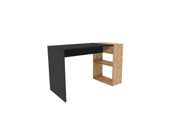Стол письменный DC Катран 1100x750x550 дуб тахо/черный 