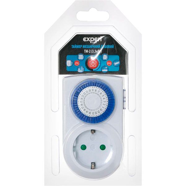 Таймер механический Expert E-TM-24x3,5kW-D