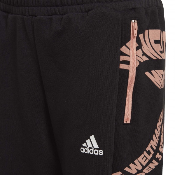 Спортивний костюм Adidas G HOODED CO TS GT6908 р. 128 чорний