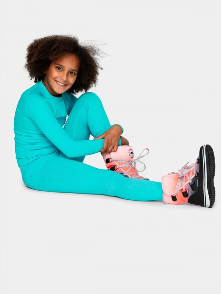 Комплект термобелья 4F HJZ21-JBIDB001-35S р.164 бирюзовый