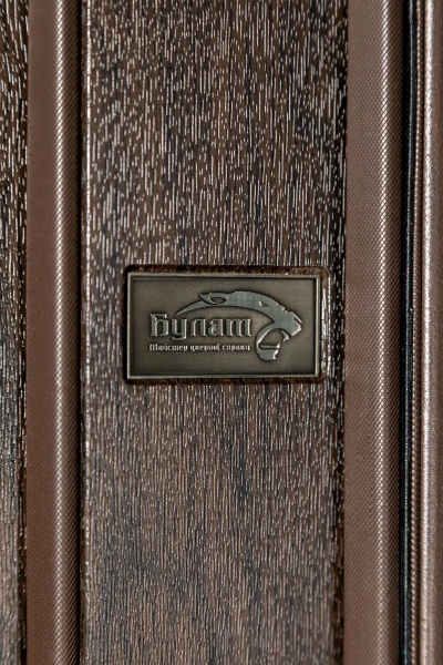 Дверь входная Булат Термо House-703 венге темный 2050x950 мм правая