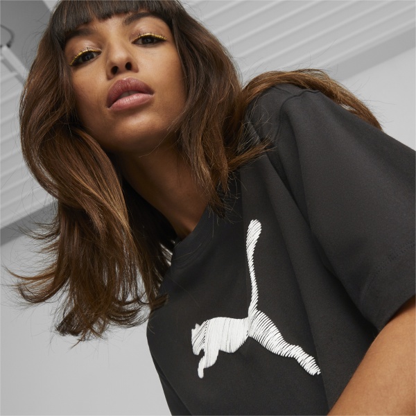 Футболка Puma HER TEE 67310701 р.M черный