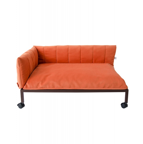 Лежак 10 центів для Джека Вардо L на колесах терракот