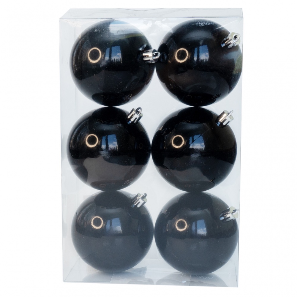 Набор елочных шаров 892289 d 80 мм 6 шт./уп.