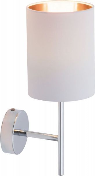 Бра Rabalux Monica 2530 1x40 Вт E14 білий/золото/хром 