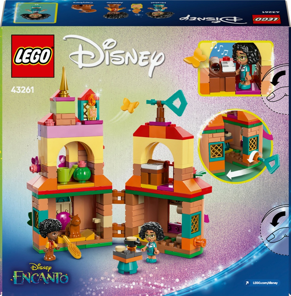 Конструктор LEGO Disney Мінібудинок Енканто 43261