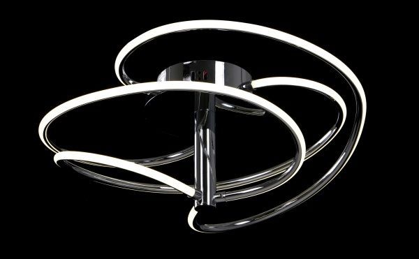 Люстра светодиодная Luce S0050S03 66 Вт хром 